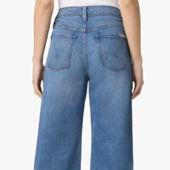 Hudson Jeans Jolene Wide Leg Cuff Jeans — Dickinson, Size 25, NWT - Picture 3 of 5